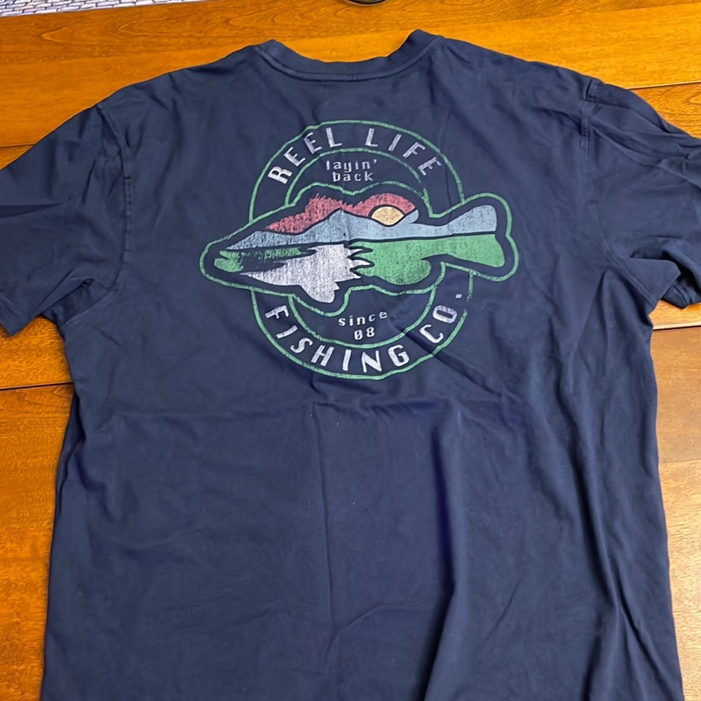 Reel life fishing shirt